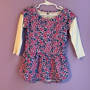 Tea Collection Layered Sleeve Pocket Dress